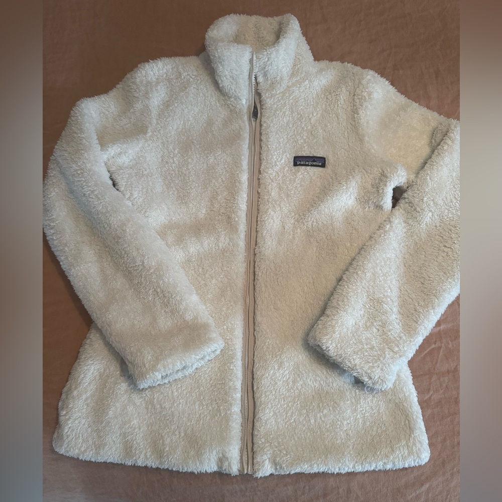 Patagonia Women's Off-White Fleece Jacket